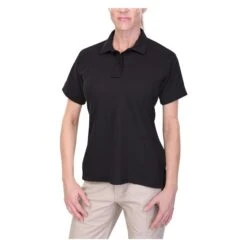 Women's Vertx Coldblack Short Sleeve Polo -Clothing Store 0 650 vertx coldblack short sleeve polo black2