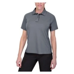 Women's Vertx Coldblack Short Sleeve Polo -Clothing Store 0 650 vertx coldblack short sleeve polo light gray2