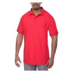 Men's Vertx Coldblack Short Sleeve Polo -Clothing Store 0 650 vertx coldblack short sleeve polo red1