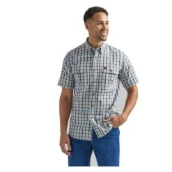 Men's Wrangler Foreman Plaid Shirt