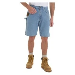 Men's Wrangler Riggs 10.5" Relaxed Fit Ripstop Carpenter Shorts -Clothing Store 0 650 wrangler riggs 10 5 relaxed fit denim carpenter shorts vintage indigo