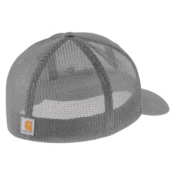 Carhartt Fitted Canvas Mesh Back Graphic Hat -Clothing Store 1 1001 carhartt fitted canvas mesh back graphic hat asphalt