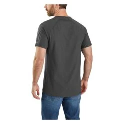 Men's Carhartt Force Midweight Graphic T-Shirt -Clothing Store 1 1001 carhartt force midweight graphic t shirt carbon heather