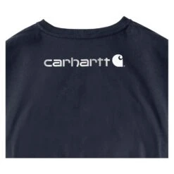 Men's Carhartt Long Sleeve Logo T-Shirt 27 Men's Carhartt Long Sleeve Logo T-Shirt -Clothing Store 1 1001 carhartt long sleeve logo t shirt navy