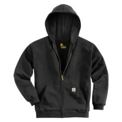 Men's Carhartt Midweight Front Zip Hoodie -Clothing Store 1 1001 carhartt midweight front zip hoodie black