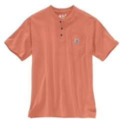 Men's Carhartt Workwear Pocket Henley 25 Men's Carhartt Workwear Pocket Henley -Clothing Store 1 1001 carhartt workwear pocket henley terracotta