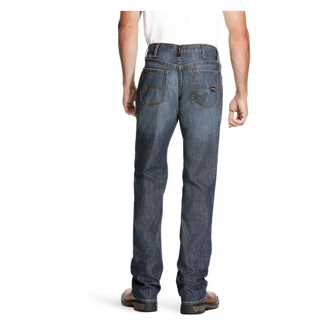 Men's Ariat FR M4 Relaxed Stretch DuraLight Basic Boot Cut Jeans 4 Men's Ariat FR M4 Relaxed Stretch DuraLight Basic Boot Cut Jeans - Image 2