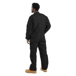 Men's Berne Workwear Deluxe Insulated Coveralls -Clothing Store 1 650 berne workwear deluxe insulated coveralls black