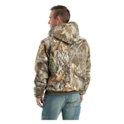 Men's Berne Workwear Original Hooded Jacket -Clothing Store 1 650 berne workwear original hooded jacket realtree edge