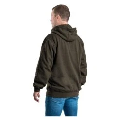 Men's Berne Workwear Original Sweatshirt Hoodie -Clothing Store 1 650 berne workwear original sweatshirt hoodie charcoal