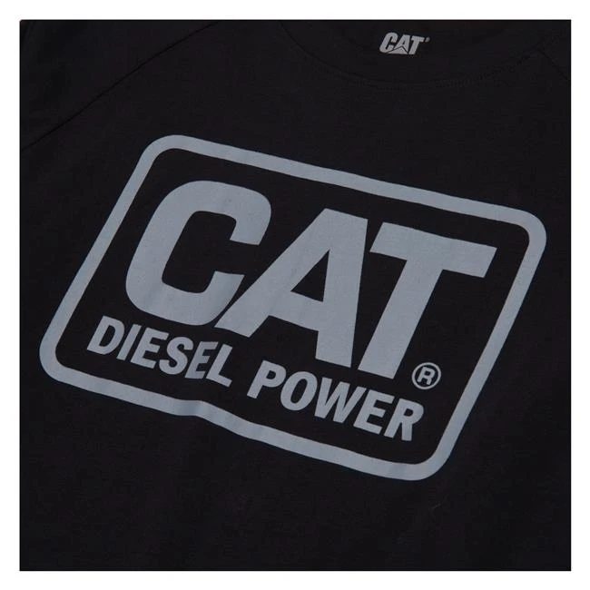 Men's CAT Diesel Power Long Sleeve T-Shirt 6 Men's CAT Diesel Power Long Sleeve T-Shirt - Image 4