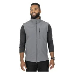 Men's Mission Made Soft Shell Vest 39 Men's Mission Made Soft Shell Vest -Clothing Store 1 650 mission made soft shell vest wolf gray