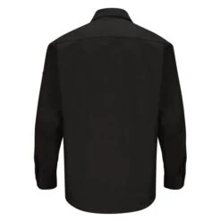 Men's Red Kap Long Sleeve Solid Crew Shirt -Clothing Store 1 650 red kap long sleeve solid crew shirt black