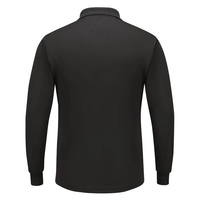 Men's Red Kap Performance Knit Long Sleeve Core Polo 8 Men's Red Kap Performance Knit Long Sleeve Core Polo - Image 6