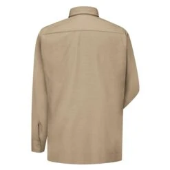 Men's Red Kap Solid Long Sleeve Ripstop Shirt 21 Men's Red Kap Solid Long Sleeve Ripstop Shirt -Clothing Store 1 650 red kap solid long sleeve ripstop shirt khaki
