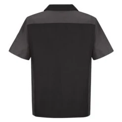 Men's Red Kap Two-Tone Crew Shirt 21 Men's Red Kap Two-Tone Crew Shirt -Clothing Store 1 650 red kap two tone crew shirt black charcoal