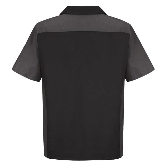 Men's Red Kap Two-Tone Crew Shirt 7 Men's Red Kap Two-Tone Crew Shirt - Image 5
