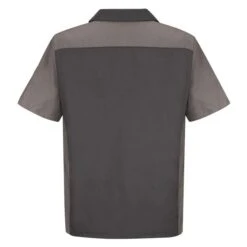 Men's Red Kap Two-Tone Crew Shirt 24 Men's Red Kap Two-Tone Crew Shirt -Clothing Store 1 650 red kap two tone crew shirt charcoal gray