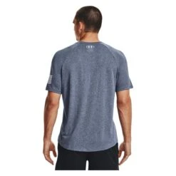 Men's Under Armour Freedom Tech T-Shirt -Clothing Store 1 650 under armour freedom tech ss t shirt academy light heather