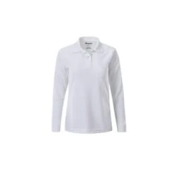 Women's Vertx Coldblack Long Sleeve Polo -Clothing Store 1 650 vertx coldblack long sleeve polo white2
