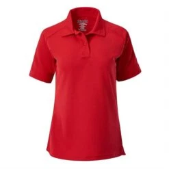 Women's Vertx Coldblack Short Sleeve Polo -Clothing Store 1 650 vertx coldblack short sleeve polo red2