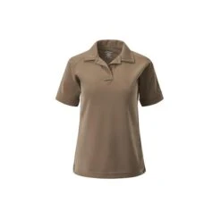 Women's Vertx Coldblack Short Sleeve Polo -Clothing Store 1 650 vertx coldblack short sleeve polo silver tan