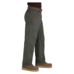 Men's Wrangler Riggs Relaxed Fit Ripstop Carpenter Jeans -Clothing Store 1 650 wrangler riggs relaxed fit ripstop carpenter jeans loden