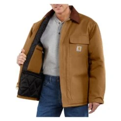 Men's Carhartt Duck Traditional Coat -Clothing Store 2 1001 carhartt duck traditional coat carhartt brown