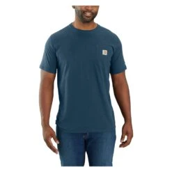Men's Carhartt Force Pocket T-Shirt -Clothing Store 2 1001 carhartt force pocket t shirt light huron heather
