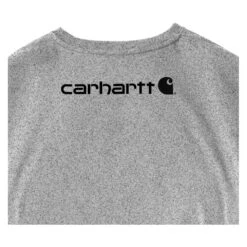 Men's Carhartt Long Sleeve Logo T-Shirt 25 Men's Carhartt Long Sleeve Logo T-Shirt -Clothing Store 2 1001 carhartt long sleeve logo t shirt heather gray