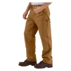 Men's Carhartt Loose Fit Washed Duck Double-Front Utility Work Pants -Clothing Store 2 1001 carhartt loose fit washed duck double front utility work pants carhartt brown