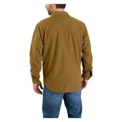 Men's Carhartt Rugged Flex Relaxed Fit Canvas Fleece-Lined Shirt Jac 15 Men's Carhartt Rugged Flex Relaxed Fit Canvas Fleece-Lined Shirt Jac -Clothing Store 2 1001 carhartt rugged flex relaxed fit canvas fleece lined shirt jac oak brown