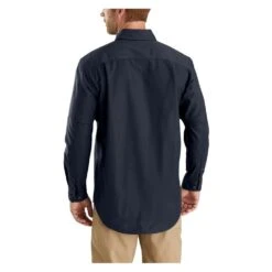 Men's Carhartt Rugged Flex Rigby Long Sleeve Work Shirt 15 Men's Carhartt Rugged Flex Rigby Long Sleeve Work Shirt -Clothing Store 2 1001 carhartt rugged flex rigby long sleeve work shirt navy