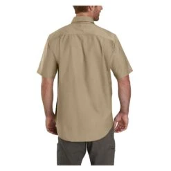 Men's Carhartt Rugged Flex Rigby Work Shirt -Clothing Store 2 1001 carhartt rugged flex rigby work shirt dark khaki