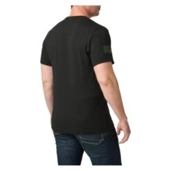 Men's 5.11 Woodland Camo Fill T-Shirt -Clothing Store 2 650 511 woodland camo fill t shirt black