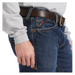 Men's Ariat FR M7 Slim DuraStretch Basic Straight Jeans -Clothing Store 2 650 ariat fr m7 slim durastretch basic straight jeans shale