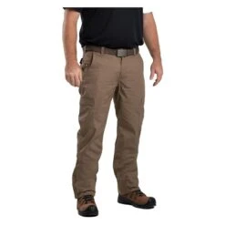 Men's Berne Workwear Flame Resistant Ripstop Cargo Pants -Clothing Store 2 650 berne workwear flame resistant ripstop cargo pants putty