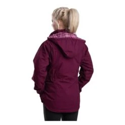 Women's Berne Workwear Washed Barn Coat - Quilted Flannel Lined -Clothing Store 2 650 berne workwear washed barn coat quilted flannel lined plum