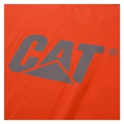 Men's CAT Trademark T-Shirt -Clothing Store 2 650 cat trademark t shirt tangerine