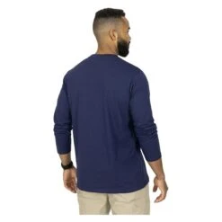 Men's Mission Made Long Sleeve Crew Neck T-Shirts (2 Pack) -Clothing Store 2 650 mission made long sleeve crew neck t shirts 2 pack navy