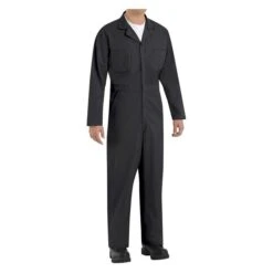 Men's Red Kap Twill Action-Back Coveralls -Clothing Store 2 650 red kap twill action back coveralls black