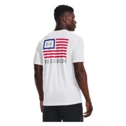 Men's Under Armour New Freedom Banner T-Shirt -Clothing Store 2 650 under armour new freedom banner t shirt white