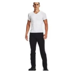 Men's Under Armour Tactical HeatGear Comp V-Neck Tee -Clothing Store 2 650 under armour tactical heatgear comp v neck tee white