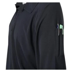 Men's Vertx Coldblack Long Sleeve Polo -Clothing Store 2 650 vertx coldblack long sleeve polo navy1