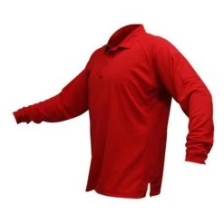 Men's Vertx Coldblack Long Sleeve Polo -Clothing Store 2 650 vertx coldblack long sleeve polo red1