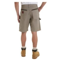 Men's Wrangler Riggs 10.5" Relaxed Fit Ripstop Carpenter Shorts -Clothing Store 2 650 wrangler riggs 10 5 relaxed fit ripstop carpenter shorts dark khaki