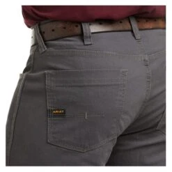 Men's Ariat Rebar M4 Relaxed DuraStretch Made Tough Stackable Straight Leg Pants -Clothing Store 3 650 ariat rebar m4 relaxed durastretch made tough stackable straight leg pants rebar gray