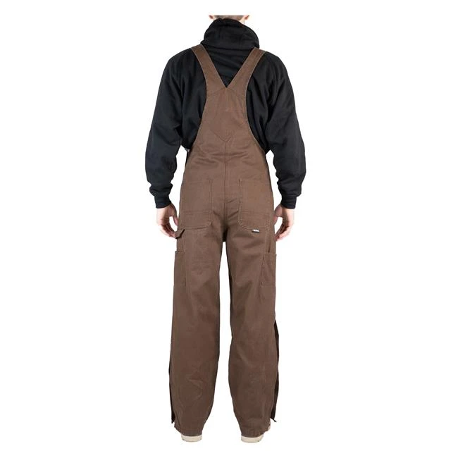 Men's Berne Workwear Unlined Washed Duck Bib Overalls 6 Men's Berne Workwear Unlined Washed Duck Bib Overalls - Image 4