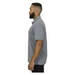 Men's Mission Made Tactical Polo -Clothing Store 3 650 mission made tactical polo gray