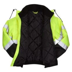 Men's Pyramex Hi-Vis Bomber Jacket -Clothing Store 3 650 pyramex hi vis bomber jacket white